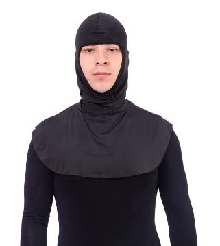 Balaclava Modelo Pescador Com Proteção Solar Fator Uv50 Touca Ninja Em Tecido Suplex (Branca)