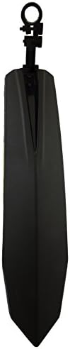 Dark Horse® Bicycle Atom Mudguard with Reflective Tape with Plastic Clamp, Black-Green
