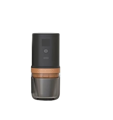 Molinillo de café eléctrico 2 en 1 con gotero portátil gris claro 2