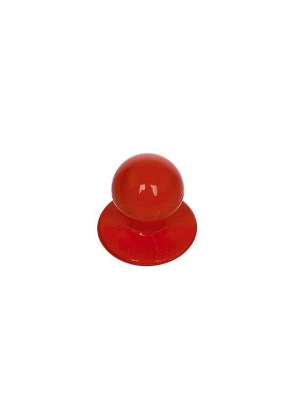 KarlowskyKarlowsky KK 6 andMORE 100% Plastic Ball Buttons - Red - Pack of 12