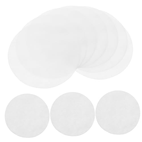 Mikinona 200 Piezas Discos Desmaquillantes Redondos No Tejidos Absorbentes Suaves Desechables para Cuidado Facial y Maquillaje