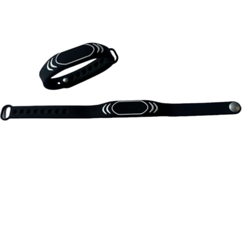 UID Block 0 - Pulseras intercambiables MF1 S50 IC, color negro y naranja (2...