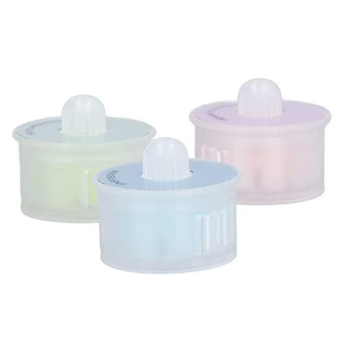 3Pcs Air Freshener Filter Kit Compatible with Ecovacs DEEBOT T9 AIVI T9 MAX Vacuum Cleaner Accessories, Wild Bluebell Bergamot and Lavendar Cucumber and Oak