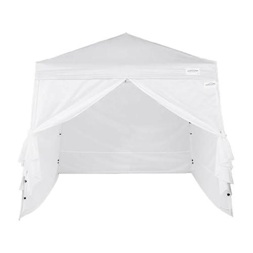 Caravan Canopy V-Series 12 x 12 Foot Tent Sidewalls Only, White (Sidewalls Only)