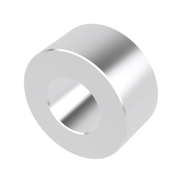 Aluminum Spacer 5/8" OD x 5/16" ID x Choose Your Length, Round Spacer Unthreaded Standoff Bushing Plain Finish, Fits Screws Bolts 5/16" or M8 by Metal
