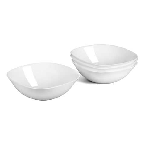 LaGlint 25OZ Opal Glass Bowl Set Cover