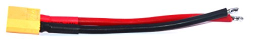Image of MAENT 1PCS XT60 Connector Male W /Housing 10CM Silicon Wire 14AWG