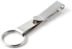 KEY-BAK Belt Clip Key Holder with Split Ring, Chrome image 3