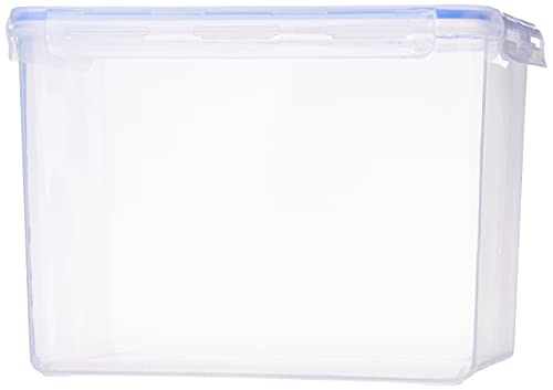 Aristo Lock & Fresh 403 Plastic Storage Container For Storing grains, pulses, rice, wheat etc - 10800 ML, Transparent Clear, large (LOCK&FRESH403)