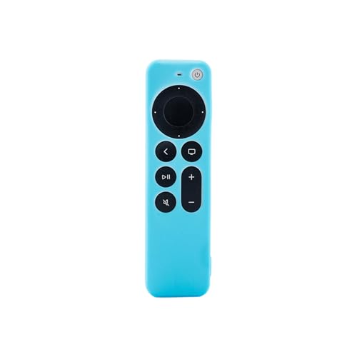 Zqxnt Funda de silicona suave fácil de usar para mando a distancia, ajuste preciso, protección completa, antiarañazos, lavable, brilla en la oscuridad