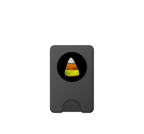 PopSockets PopWallet MagSafe Halloween Candy Corn para móvil sin espacio de tarjetas 2