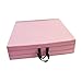 DIROVO Folding Exercise Mat Yoga Mat Cardio Training Aerobics Protect Flooring Workout Stretch Pad Pilates Pad Gymnastics Mat(Pink)