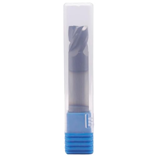 Image of 5Pcs 1 /2 inch 4 Flute Solid Carbide Square End Mill - Double End - AlTiN Coated | 35 Degree Helix, 1 /2 inch Cutting Diameter, 1 /2 inch Shank Diameter, 5 /8 inch Length of Cut, 3 inch Overall Length