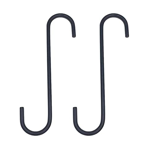 Wakauto Metal S Hooks 2Pcs Brake Caliper Hangers Brake Caliper Hooks Automotive Tool for Braking, Bearing, Axle and Suspension Work Metal Clothes Hanger Cover