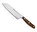 Arcos Serie Nordika - Cuchillo Santoku - Acero Inoxidable NITRUM - Hoja de 190 mm - Mango de Madera Ovengkol 100% natural FSC - Embalaje 100% reciclado