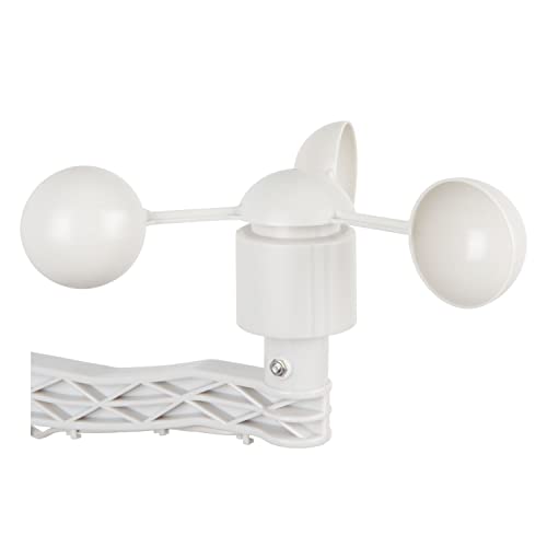 Weather Meter Kit - Station Includes Analog Sensors Wind Vane Cup Anemometer Tipping Bucket Rain Gauge Rj11 Terminated Cables #TOP3