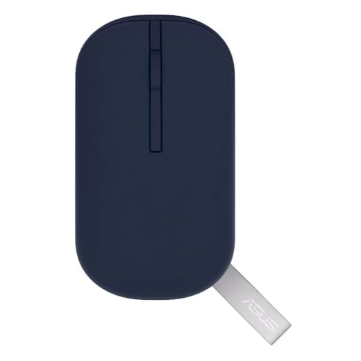 ASUS Marshmallow MD100 Bluetooth Maus Blau