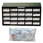 Jameco Valuepro 81859 Ceramic Disc Capacitor Component Kit, 520 Piece