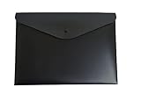 Pasta Envelope A4 Serena com Botão - Preta - Dello (0013.P.0030)