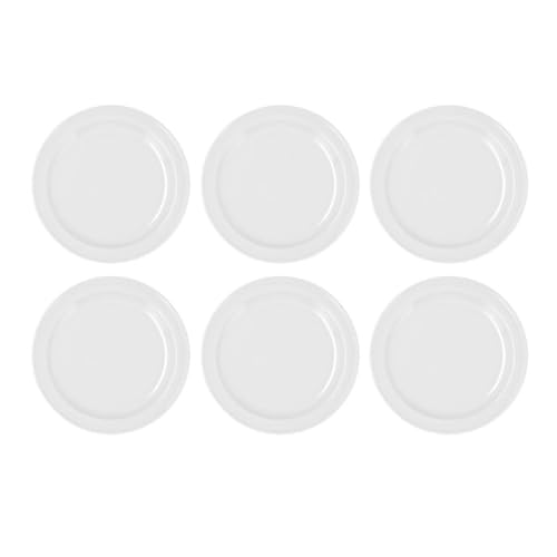 Bidasoa SET 6 PLATOS LLANO PORCELANA