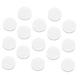 GLEAVI 500Stücke Auslaufsichere Tassenpapier Pads Runde Dichtungsfolien für Getränke für Zuhause Restaurants und Milchteeläden für Becher