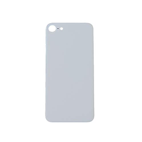 Smartex® Back Cover Glass Rear Housing Replacement compatibile with iPhone 8, Silver