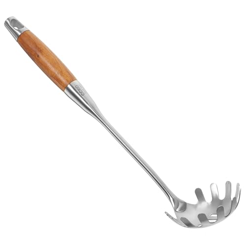 ARTSEWPLY Cuchara para Pasta de Acero Inoxidable Multiusos para Espaguetis y Fideos Accesorio de Cocina Esencial para Servir y Colar Alimentos Diseño Ergonómico para Uso Doméstico y