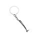 QMQJIA Realistic Tooth Shaped Keychain Craft from Sturdy Zines Alloy Materials for Dentals Industry Promotion Casual Wear