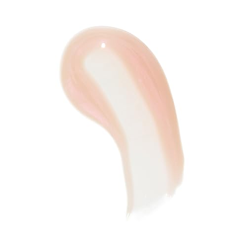 Image of Revolution Beauty, Pout Bomb Plumping Lip Gloss, High-Shine for Glossy, Fuller & Plump Lips with Hyaluronic Acid & Peptides, Vegan & Cruelty-Free (Milky Sheer Holo, 4.6ml)