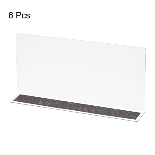 Séparateur étagère placard transparent PVC panneau organisateur armoire à bande magnétique - 4