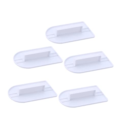 Cabilock 5pièces Racloir à Gâteau Lisseur à Fondant Lot De Spatules Pour Pâtisserie Outils De Cuisine Pour Lisser Surface Et Angle Compatible Avec Différents Types De Gâteaux
