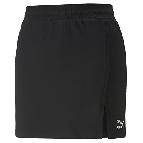 PUMA Jupe Classique Femme jupe de sport noire confortable et tendance pour femme