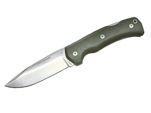Navaja CUDEMAN Mini Ranger 337-GV Hoja 8 cm. Plegable Acero Bohler Mango de G10 Verde