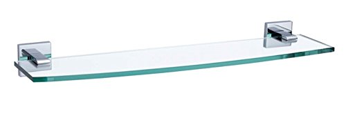 Gatco 4056 Elevate Glass Shelf, Chrome