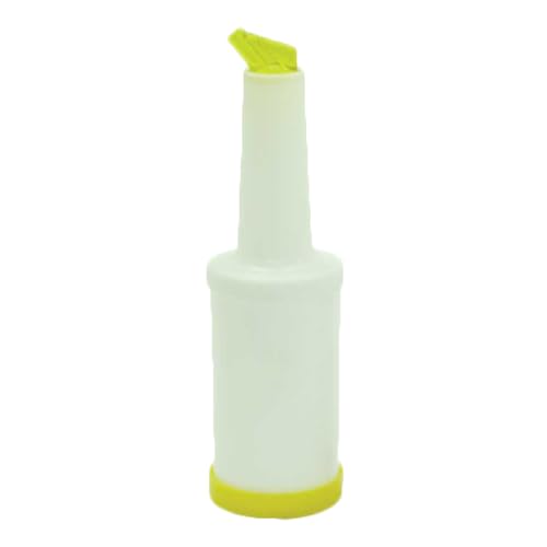 Verseur et conservateur de 0,9 l avec capuchon étanche jaune PLSNP01Y