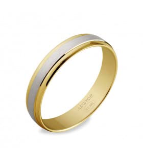 Alliance Mariage 2 Ors Betsy un anneau éternel 18 carats