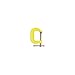 C CLAMP HI-VIS YEL 12"