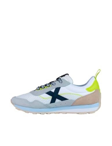 MUNICH, UM Zapatillas casual para hombre, 45, Blanco