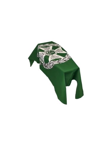 Bandera de ataúd Royal Green Jackets que no se resbala ni destiñe para entierros solemnes