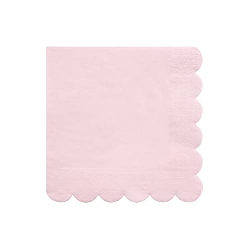 Meri Meri Large Candy Pink Paper Napkins (Pack of 20)