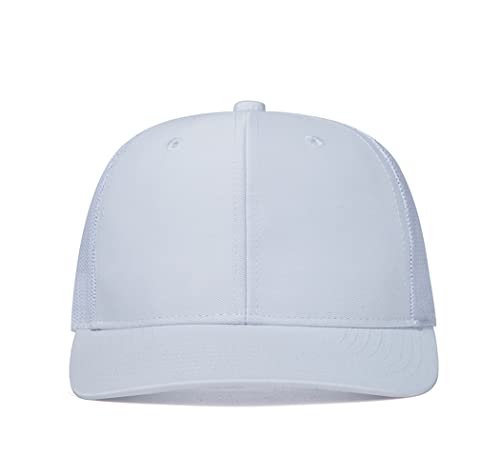 Image of Quanhaigou Trucker Hat - Mesh Snap Back - Unisex Adjustable Baseball Cap - Outdoor Hats for Men Women