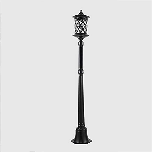 Pilier extérieur sombre ? Découvrez la colonne lumineuse Victoria à tête unique