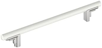 Signature Hardware 954042-7916 Anberlin 7-9/16 Inch Center to Center Bar Cabinet Pull - Polished Chrome