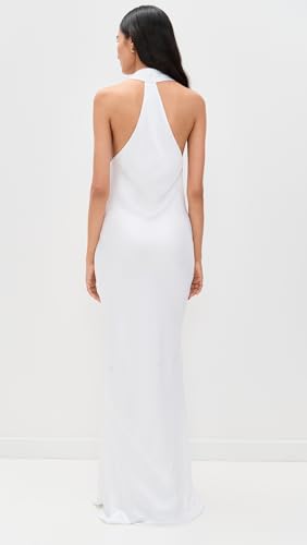 Norma Kamali Women's Halter Drape Bias Gown3