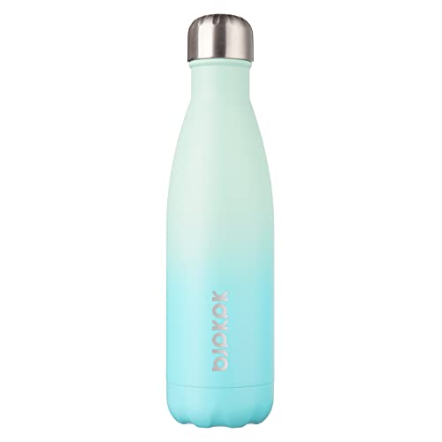 Image of BJPKPK 17 oz Insulated Water Bottle, Stainless Steel Flask, Leak Proof