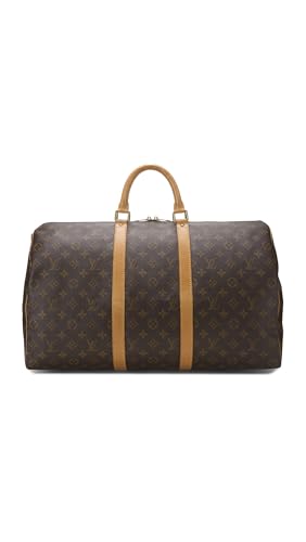 Louis Vuitton Women's Pre-Loved Monogram Keep All Duffle 50, Brown, One Size