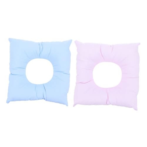 CTIRCHIU 2個 美体按摩?枕 綿素材 洗濯可能 う伏せ寝用フェイスダウンクッション スパ マッサージ用 快適サポート 肌触り良好