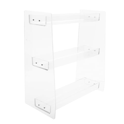 WEKADRIN 立式透明収納ラック 耐摩耗製 ネイルポリッシュ 店舗用整理棚 多機能三ディスプレイ収納