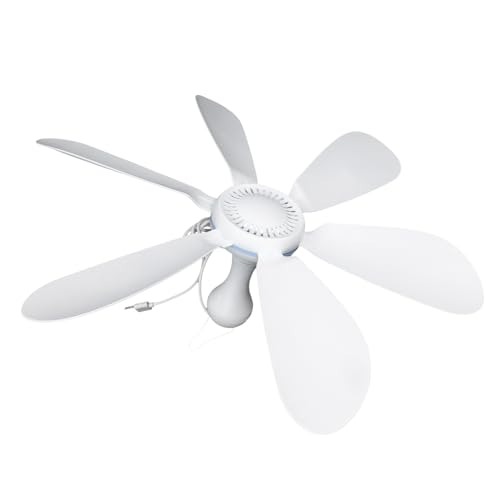SOLUSTRE 1 Set Tent Fans Mini Ceiling Fan Portable USB Hanging Fan Tiny Ceiling Fan Small USB Ceiling Fan Small Fan Electric Fan Net Hanging Tents Ceiling Fan Mini