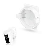 Screwless Wall Mount for Ring Indoor Cam, VHB Stick On - Easy to Install, No Tools Needed, No Mess, No Drilling, Strong Adhesive Mount, White by Brainwavz
